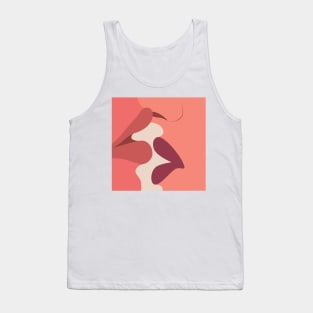 Women Kissing Tank Top